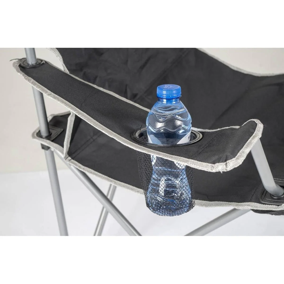 Bo-Camp Folding Chair Compact Steel Black - Image 4