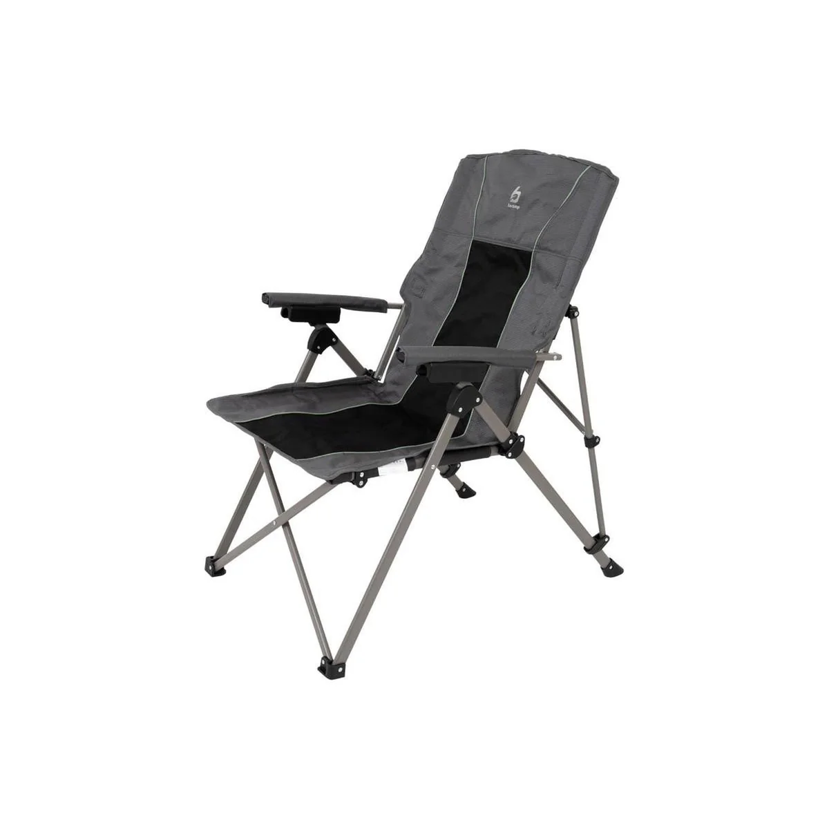 Bo-Camp Folding Chair Fraser 4 Positions Anthracite - Image 9
