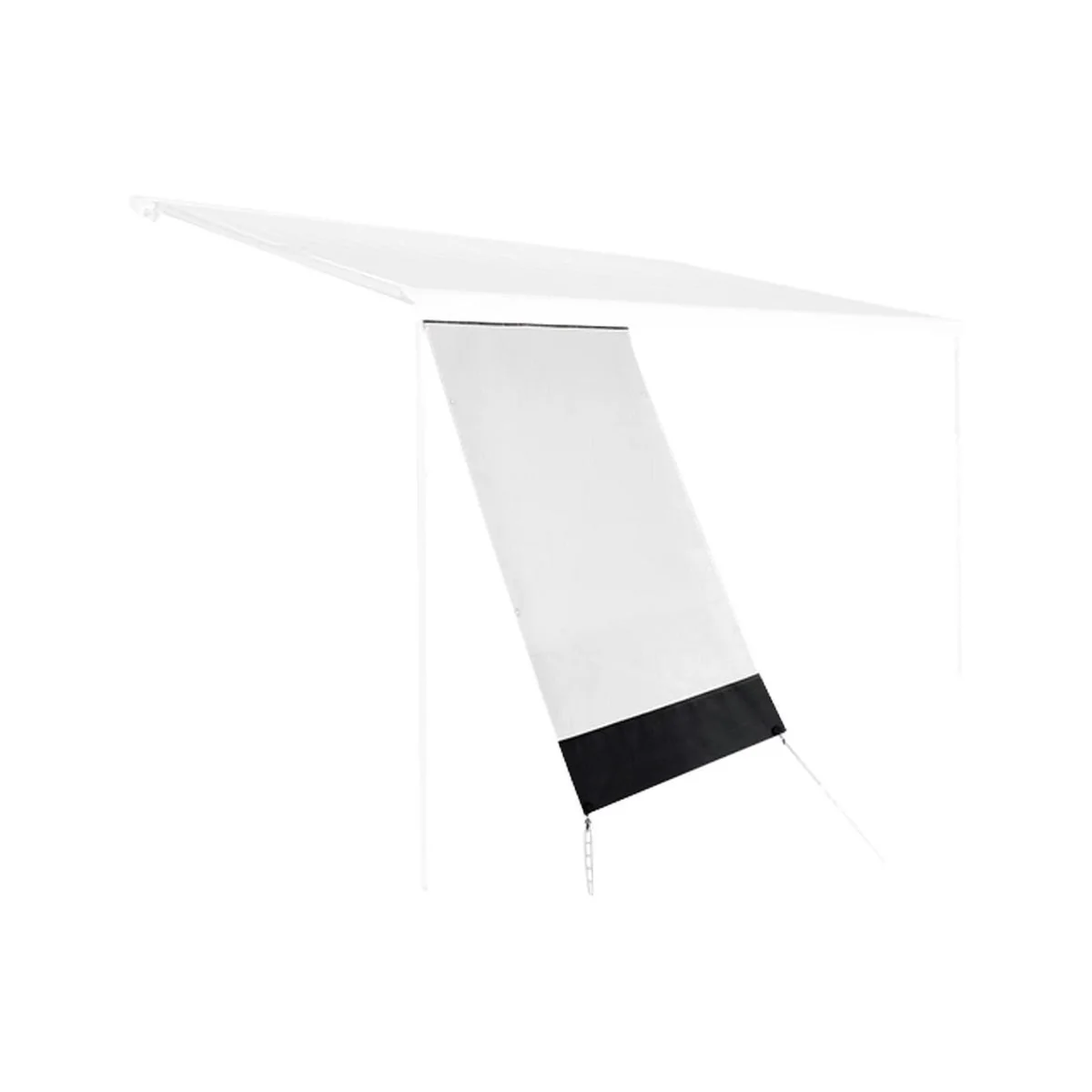 Bo-Camp Front Wall Sun Protection Top And Side 2.5 x 1.75 M