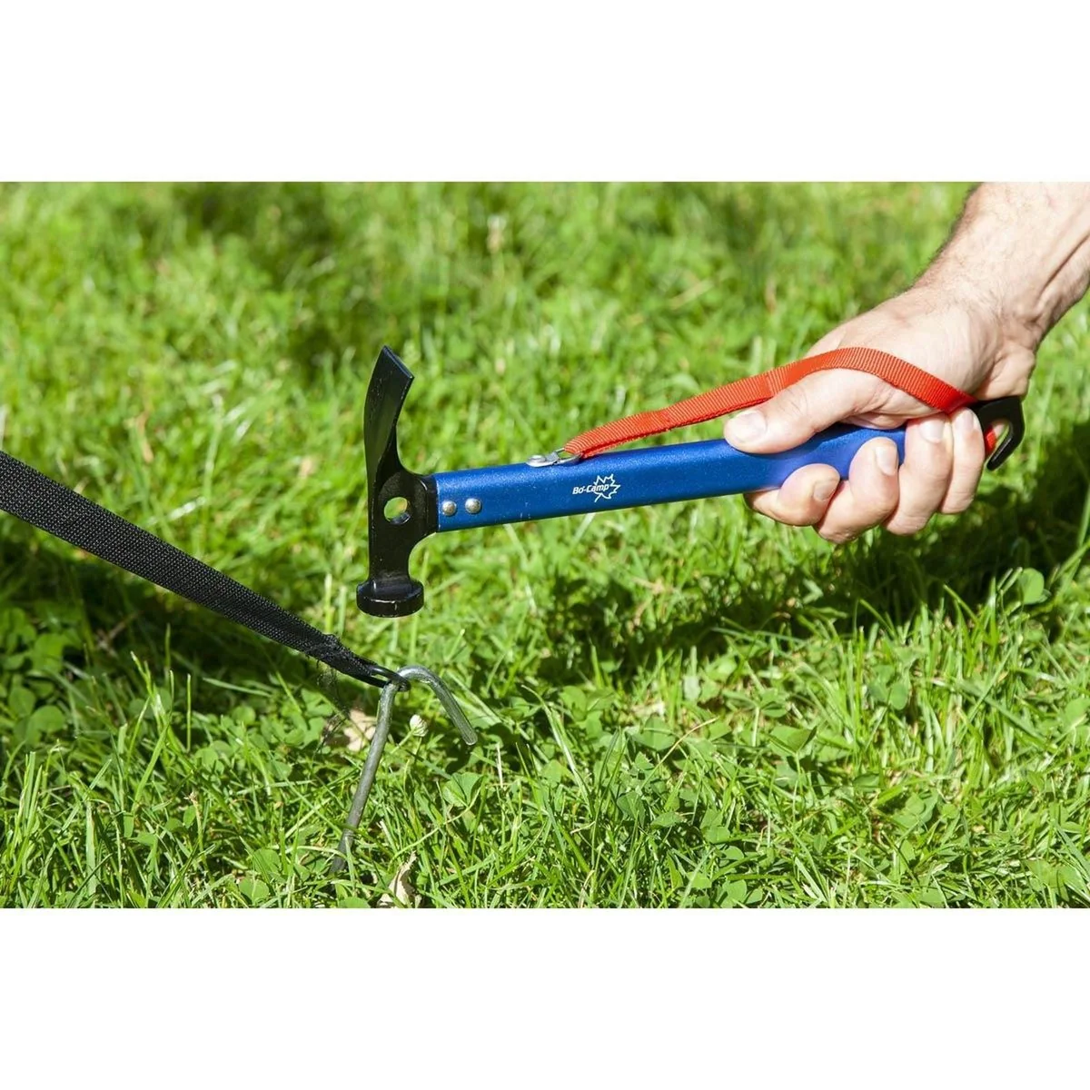 Bo-Camp Hammer Steel/Aluminium with Peg Lifter - Image 3