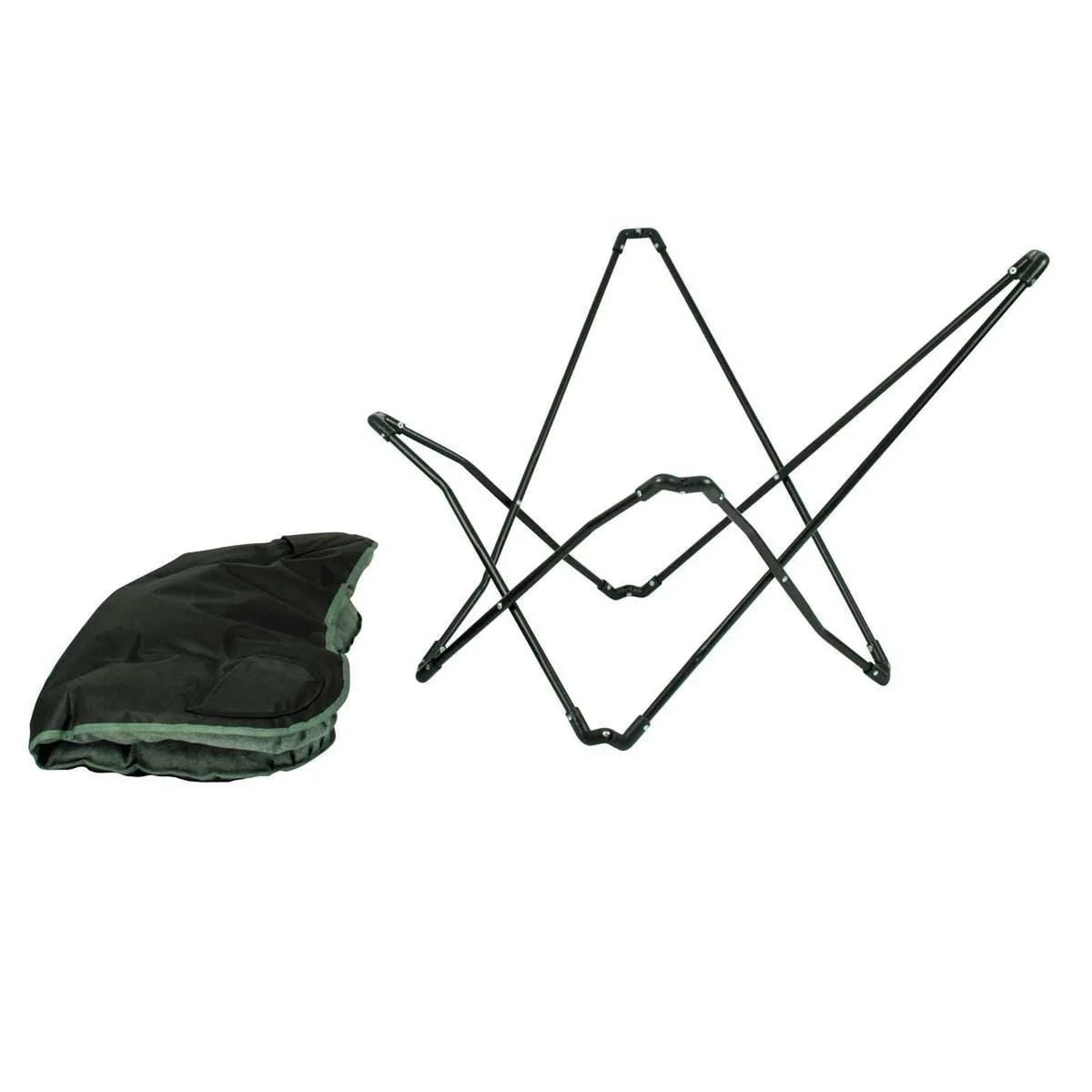 Bo-Camp Industrial Collection Butterfly Chair Himrod Green - Image 5
