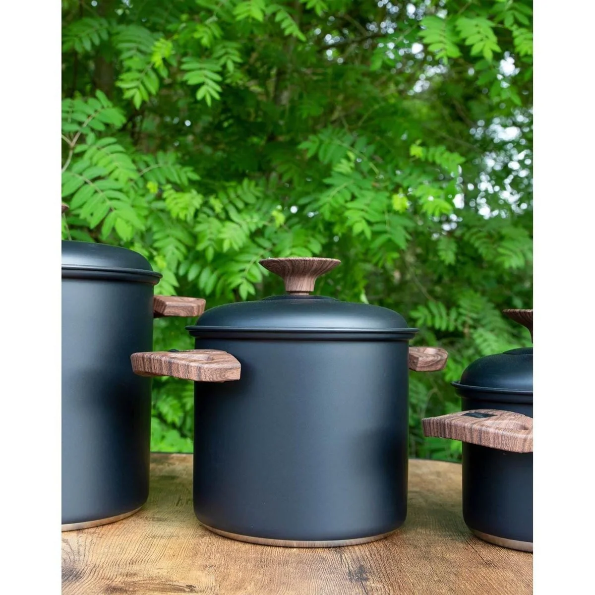 Bo-Camp Industrial Collection Cookware Set Stewart 3 Pieces - Image 2