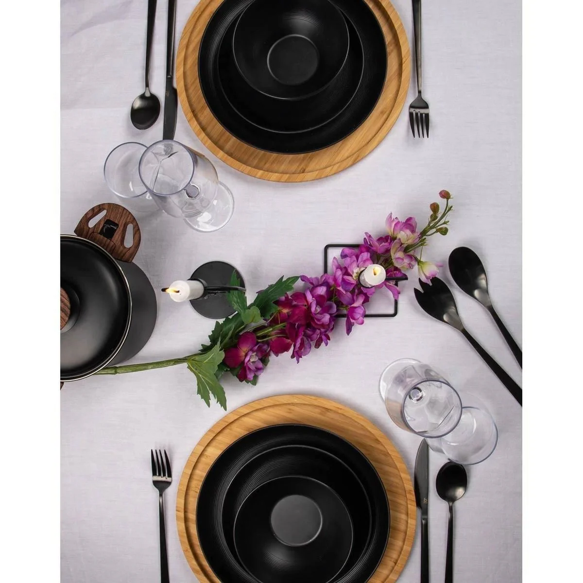 Bo-Camp Industrial Collection Mug Orville 4 Pieces Black - Image 2