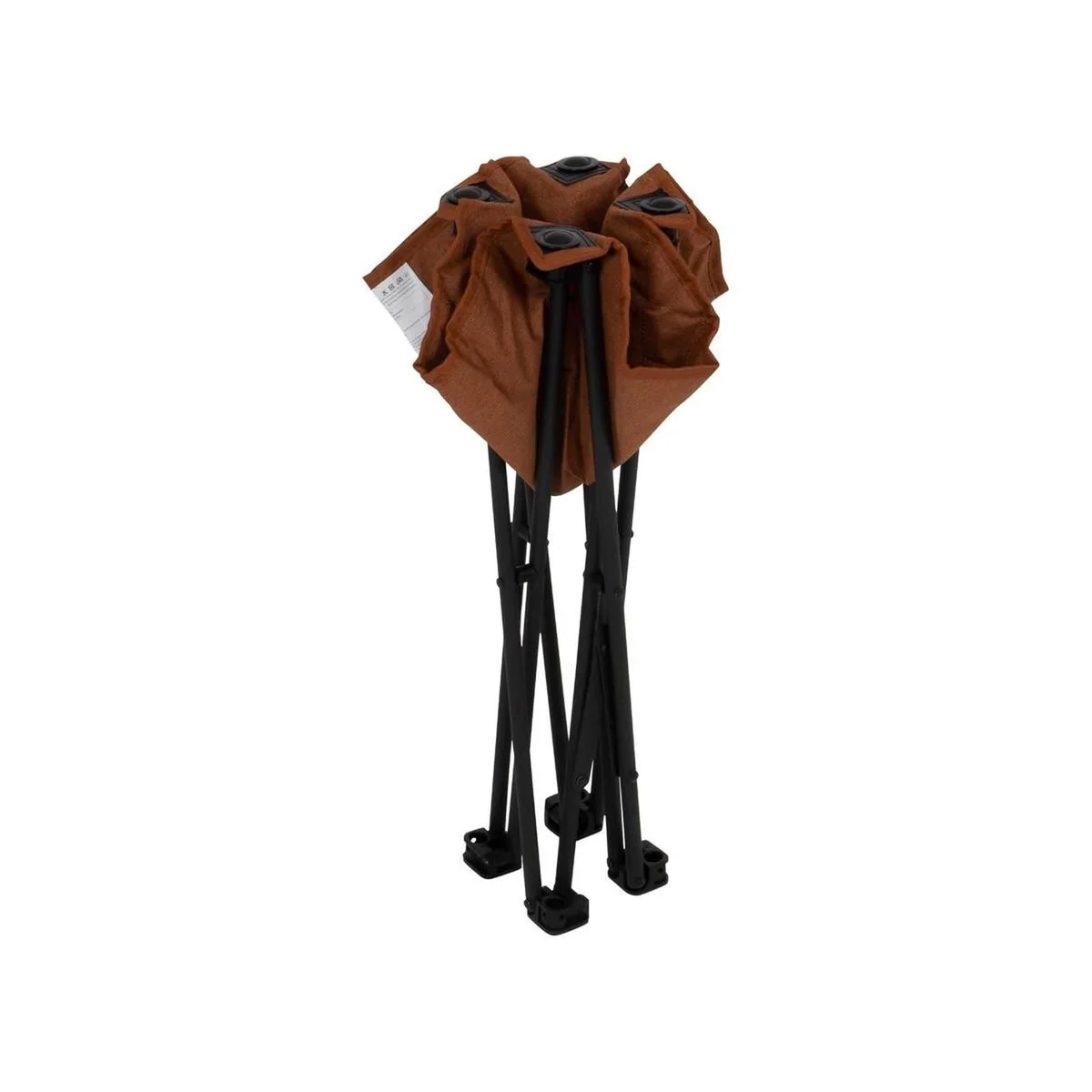Bo-Camp Industrial Collection Stool Mentone Steel Clay - Image 4