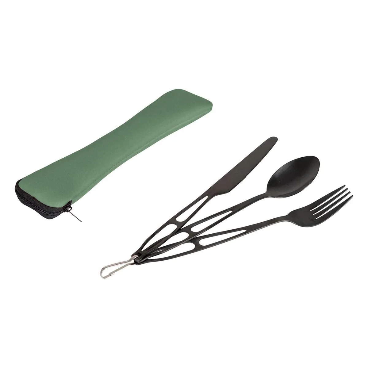 Bo-Camp Outdoor Cutlery In Cover 3 Pieces - Image 3