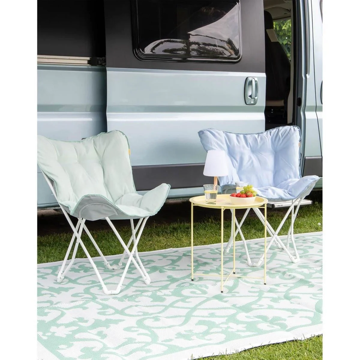 Bo-Camp Pastel Collection Chill Mat Lavardin Green M - Image 2