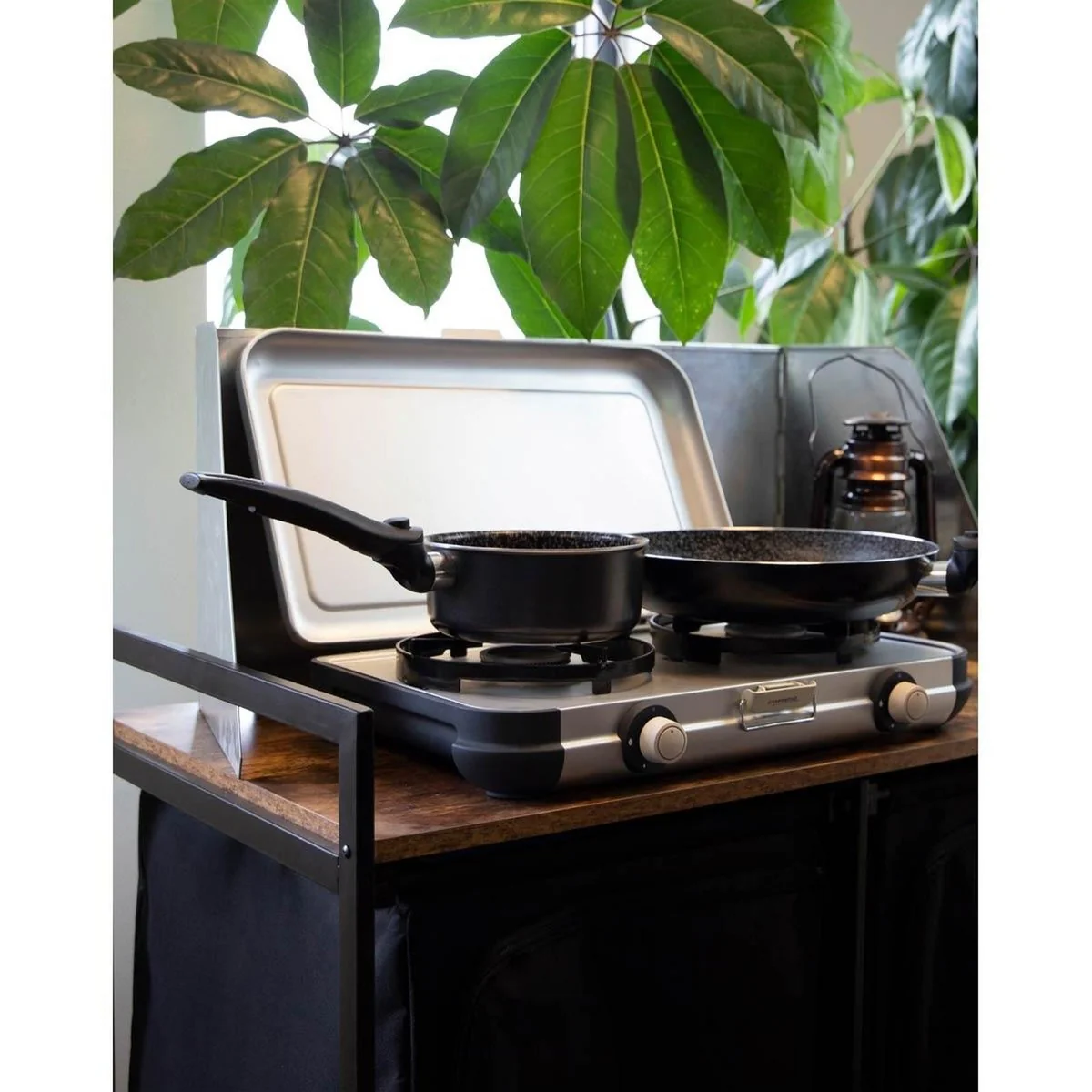 Bo-Camp Sauce Pan Turn Foldaway Pan Handle Induction Dia 16cm - Image 2