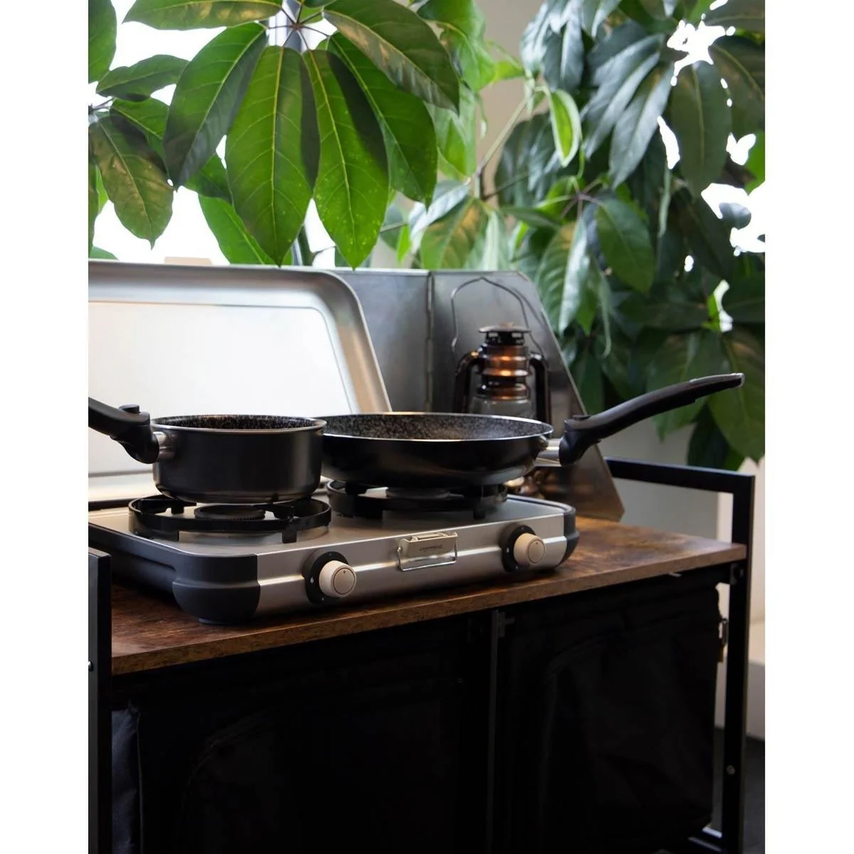 Bo-Camp Sauce Pan Turn Foldaway Pan Handle Induction Dia 24cm - Image 2