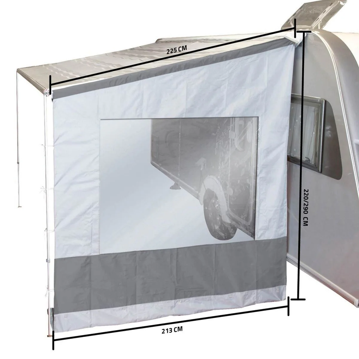 Bo-Camp Side Wall for Caravan Awning Universal 2.25 Metres - Image 2