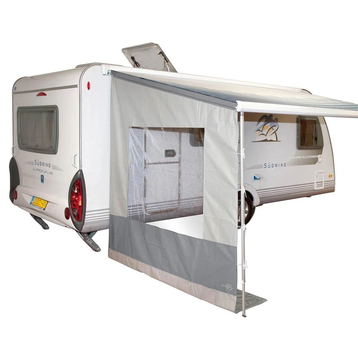 Bo-Camp Side Wall for Caravan Awning Universal 2.5 Metres - Image 6