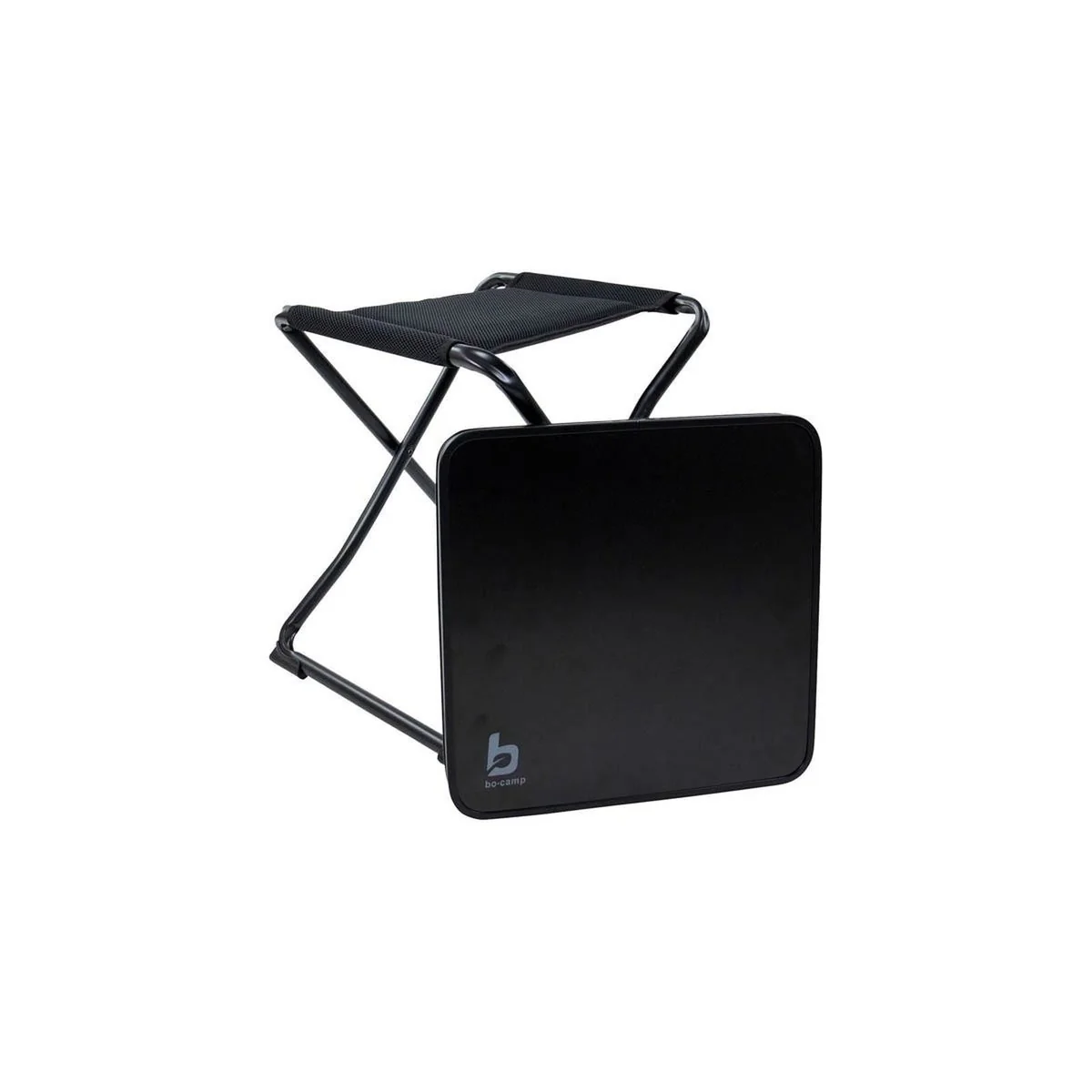 Bo-Camp Stool & Top Foldable Black - Image 3