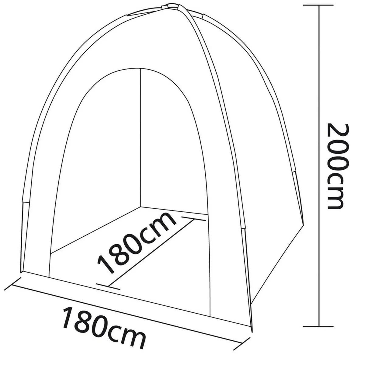 Bo-Camp Storage Tent Medium - Image 2