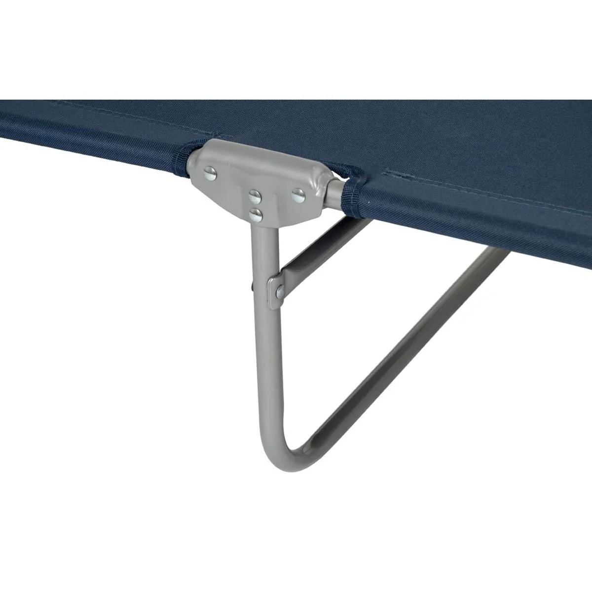 Bo-Camp Sun Lounger 5 Positions Blue - Image 4
