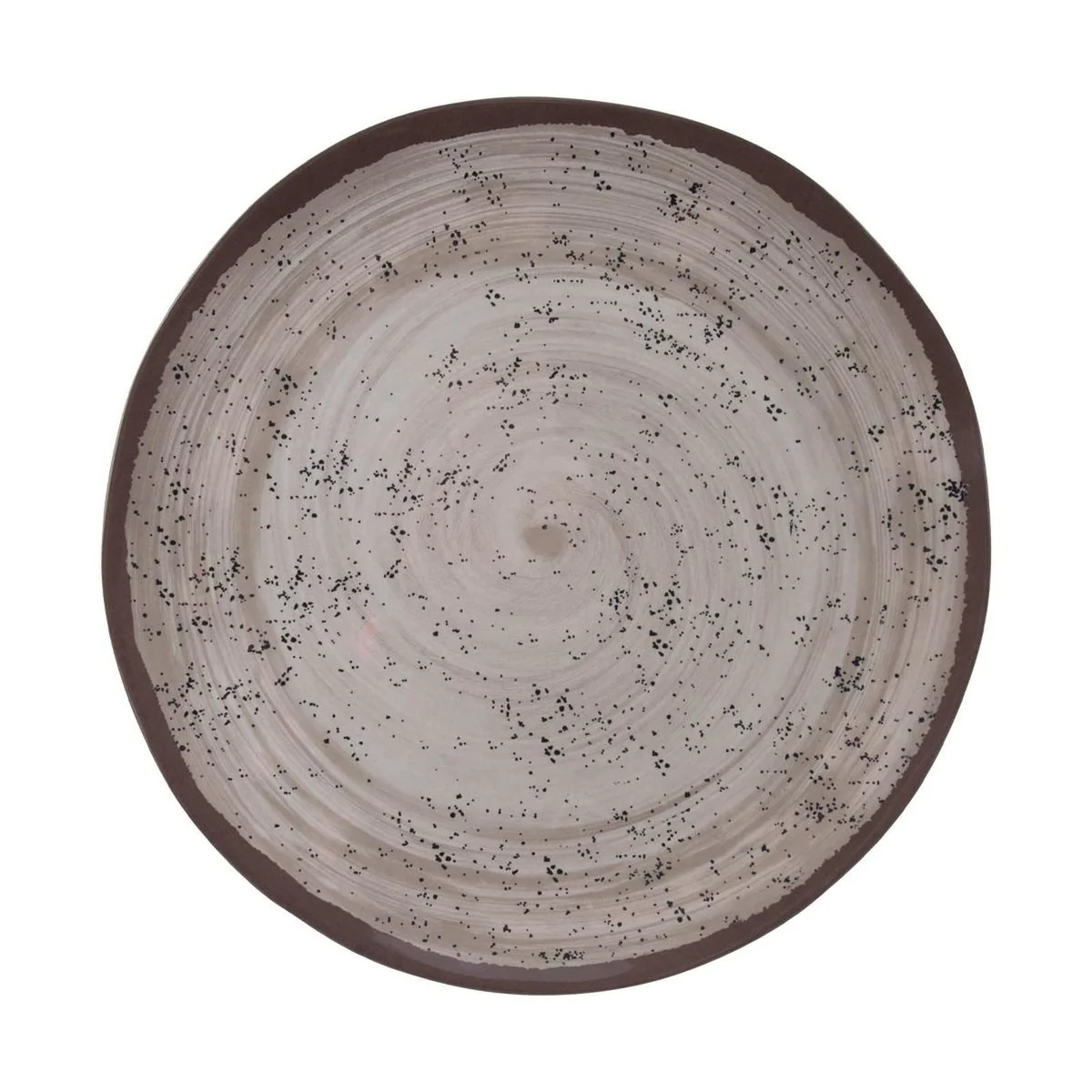 Bo-Camp Tableware Halo Melamine 12 Pieces Beige - Image 5