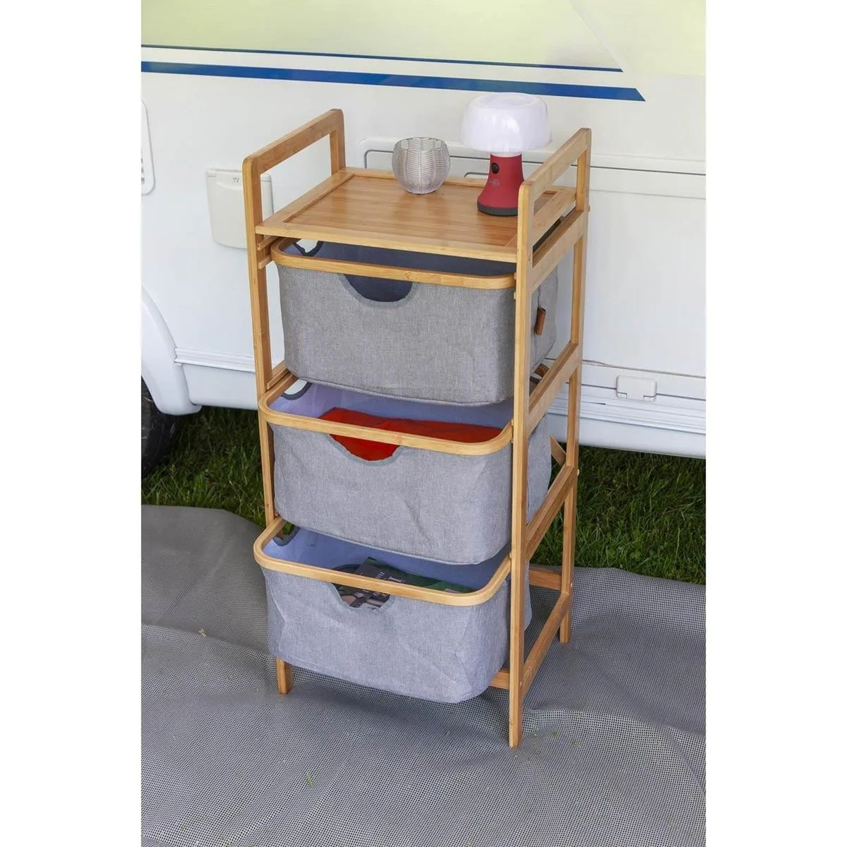 Bo-Camp Urban Collection Cabinet Selsdon Pullout Baskets - Image 3