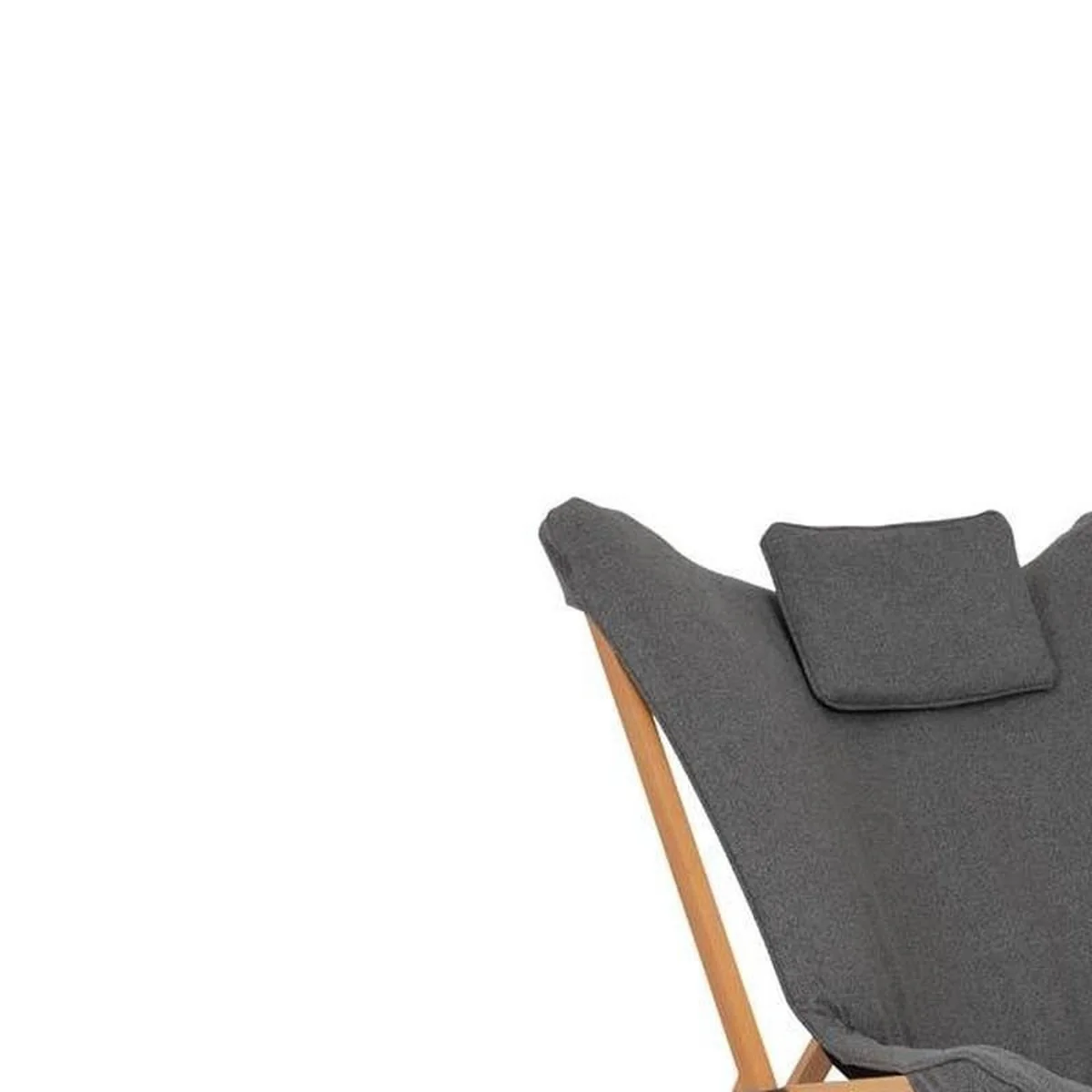 Bo-Camp Urban Collection Relax Chair Wembley L Grey - Image 4