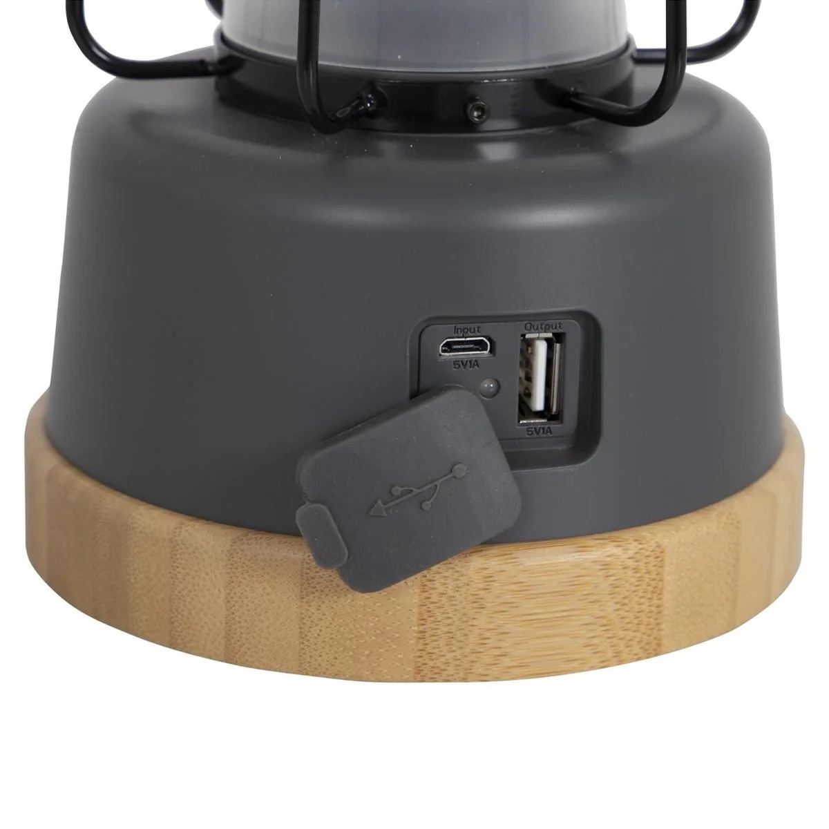 Bo-Camp Urban Collection Table Lantern Harlington Rechargeable - Image 3