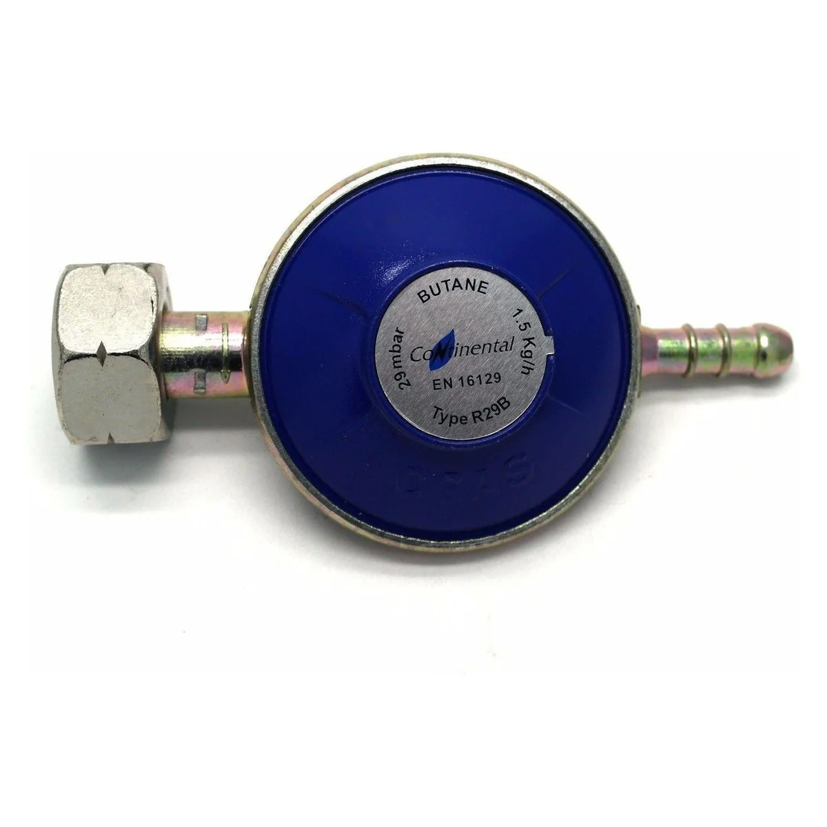 Butane Gas Regulator with 2m Hose And Clips Fits Calor Gas 4.5kg Cylinders ONLY - Image 3