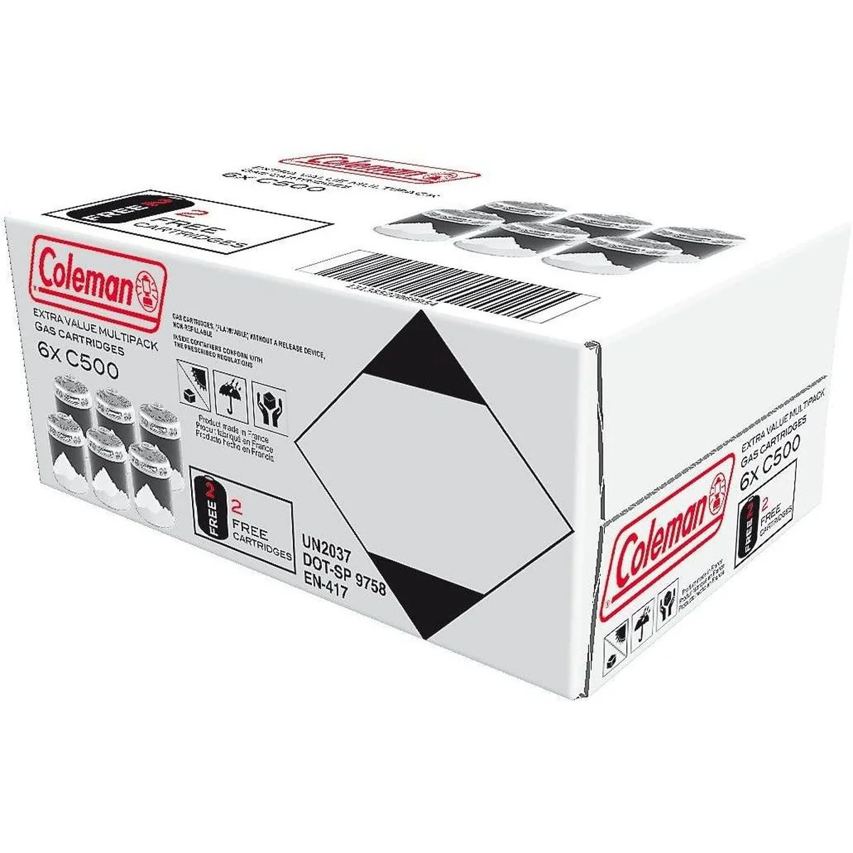Coleman C500 Cartridge - 6 Pack - Image 2