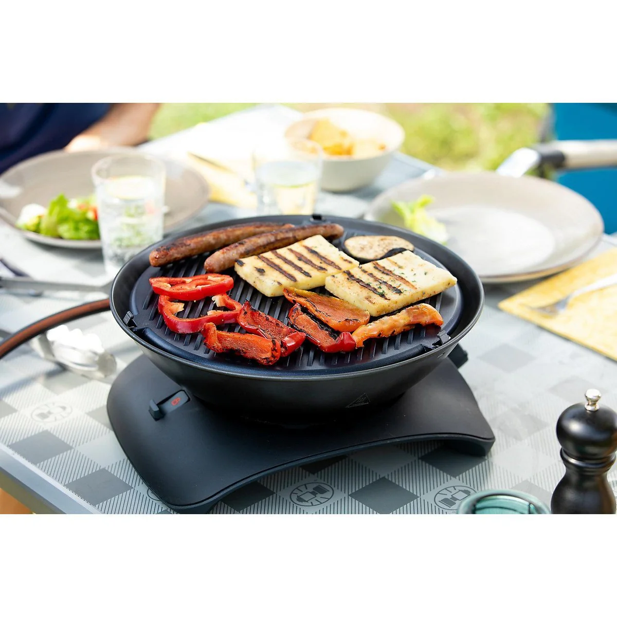 Campingaz 360 Grill CV Table Top Gas BBQ & Stove in Anthracite - Image 4