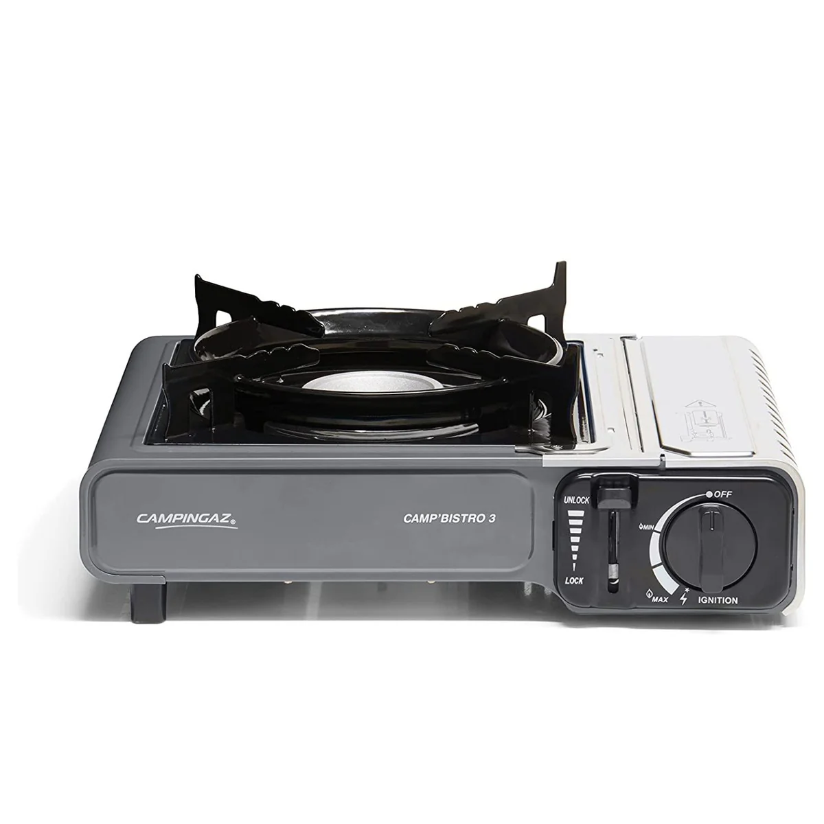 Campingaz Bistro 3 Grey Camping gas stove with Griddle - Image 6