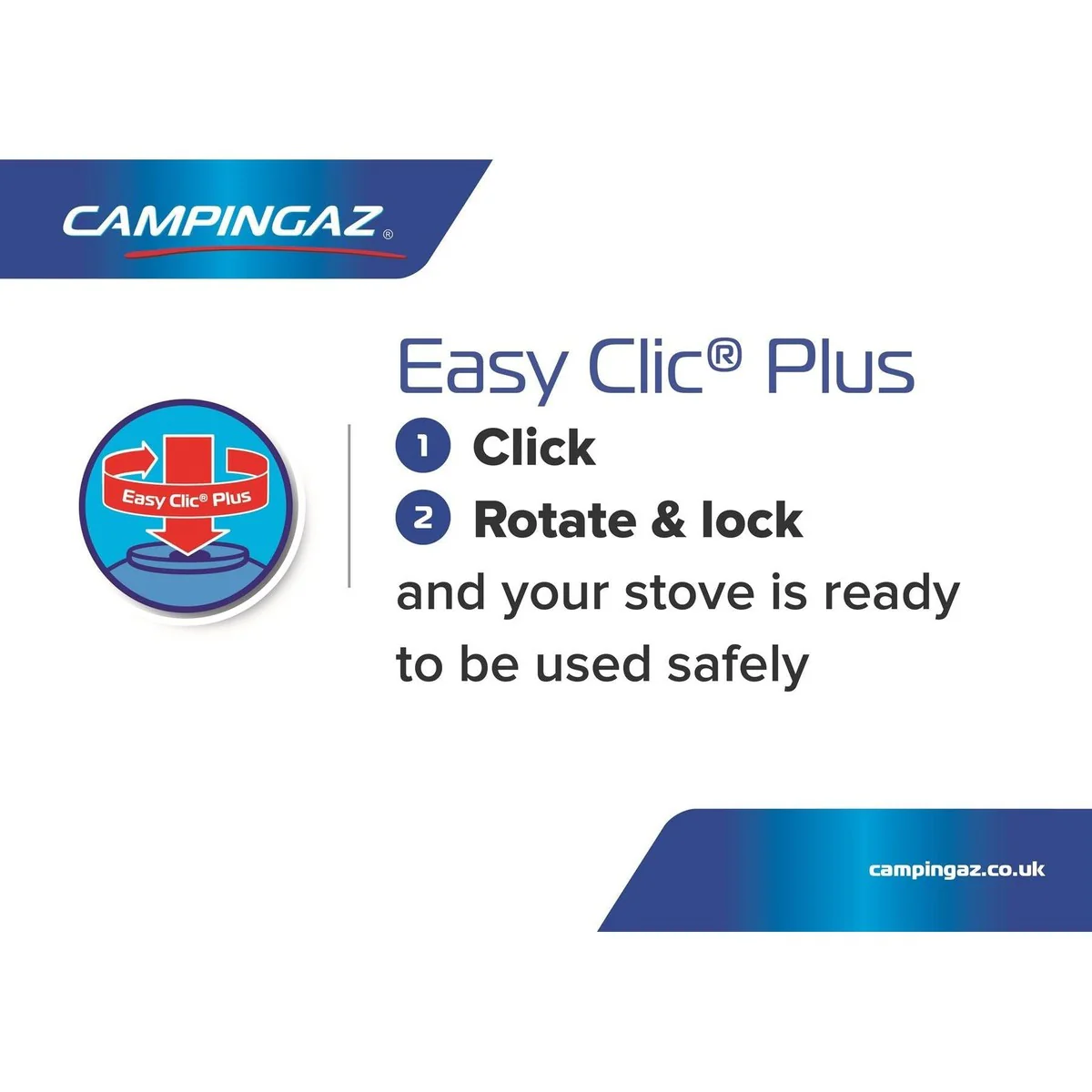 Campingaz C206 Butane Gas Cartridge Lock System 190g Camping Outdoors - Image 2