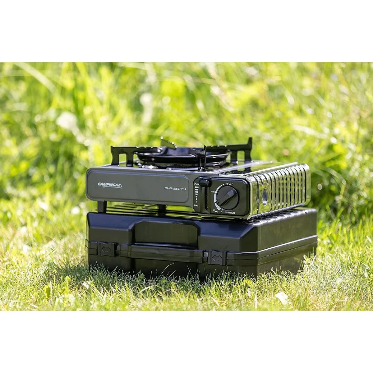 Campingaz Stove Camp Bistro 3 Camping Single Burner Hiking Outdoors Piezo - Image 10