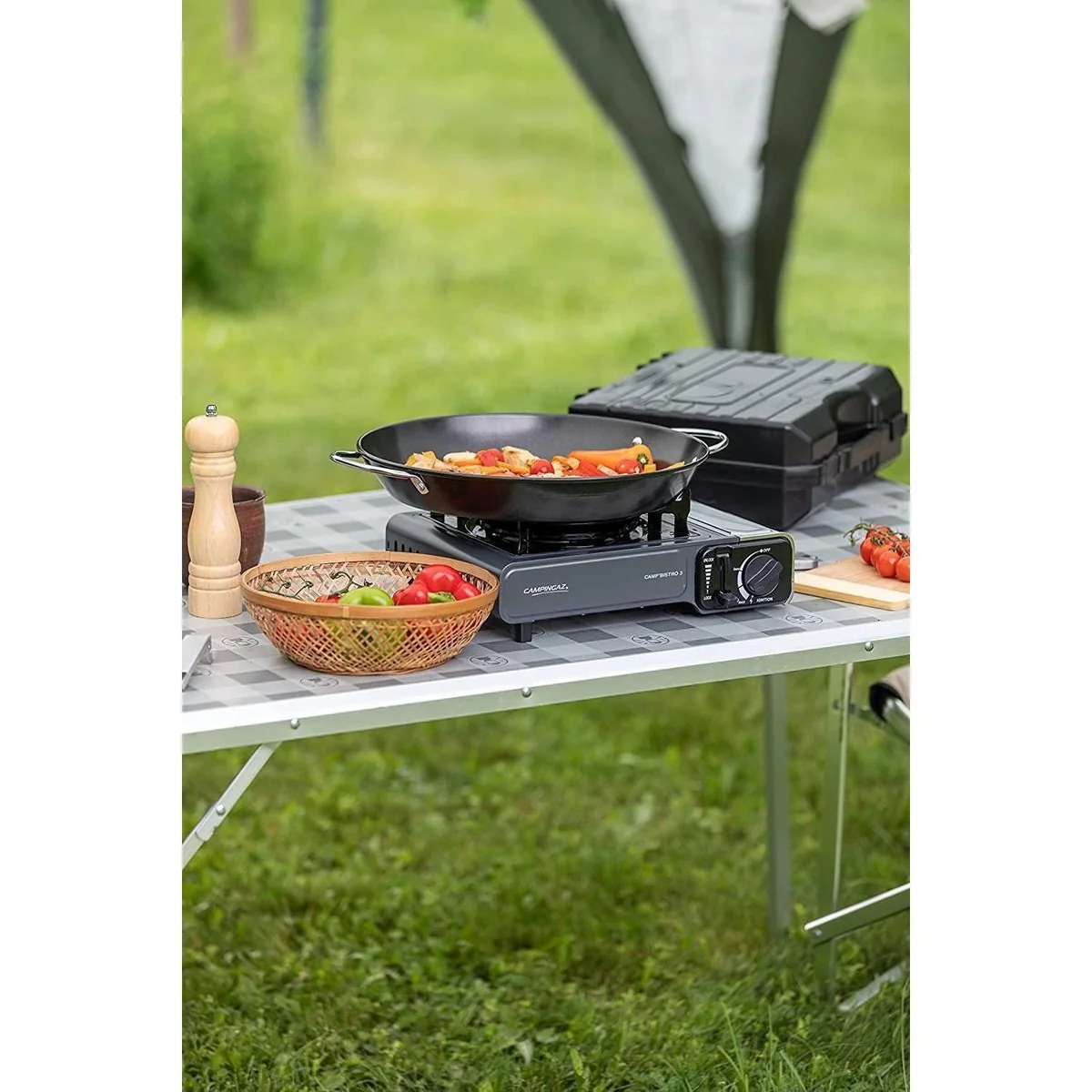 Campingaz Stove Camp Bistro 3 Camping Single Burner Hiking Outdoors Piezo - Image 2