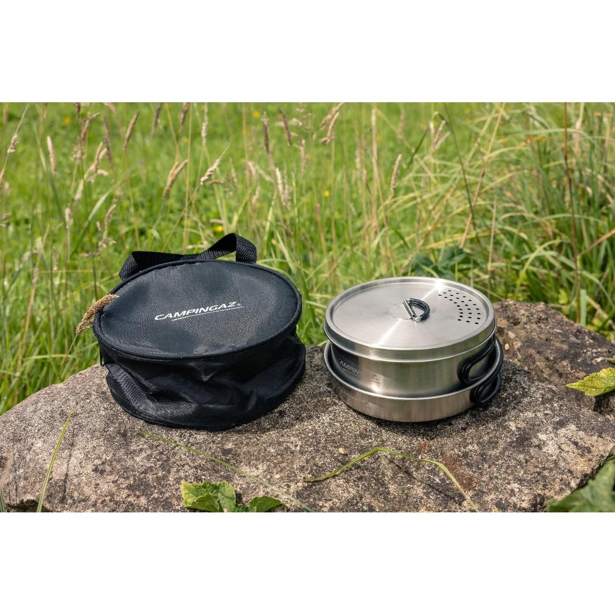 Campingaz Trekking Kit Cookset Camping Pot Pan Set - Image 5