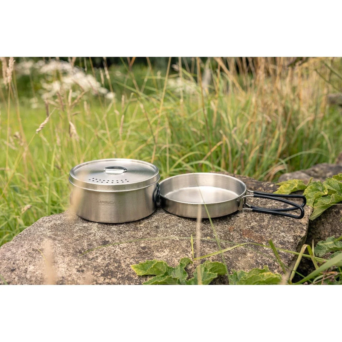Campingaz Trekking Kit Cookset Camping Pot Pan Set - Image 6