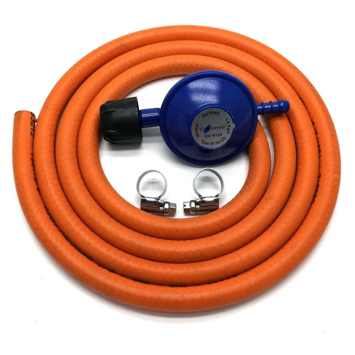 CAMPINGAZ Type 30mbar GAS REGULATOR With 2m Hose + 2 Clips FITS 907 904 901 - Image 7