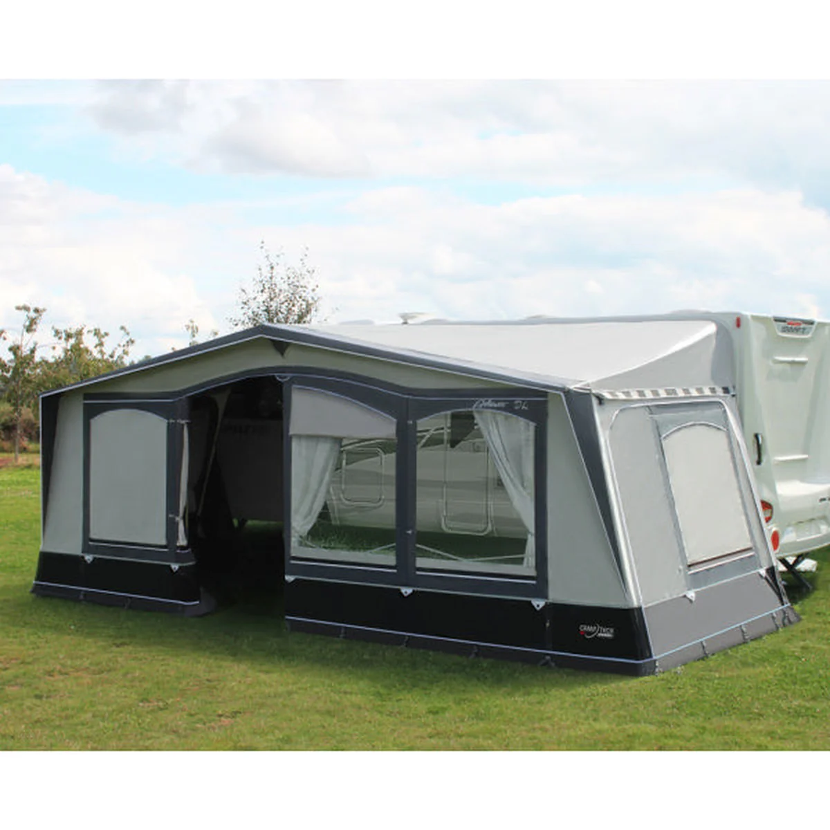 Camptech Atlantis DL Seasonal Traditional Full Caravan Awning Steel Frame - Image 5