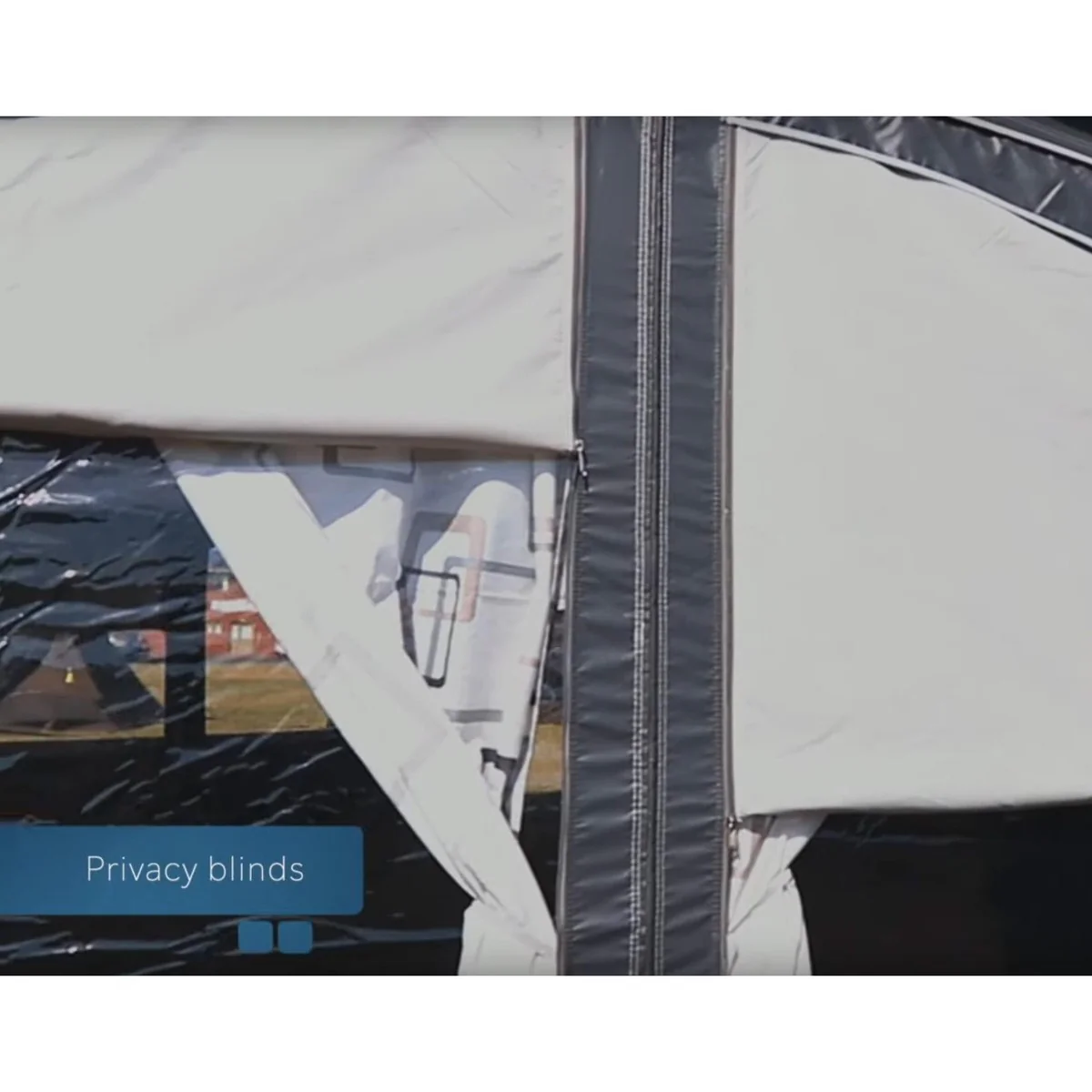 Camptech Buckingham 3m Poled DL All season Awning for Caravans - Image 5