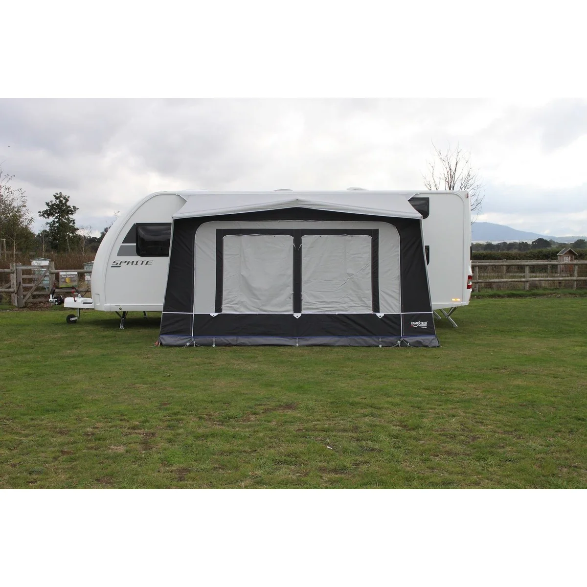 Camptech Count DL Porch Awning 400x240cm With Fibre Frame - Image 2