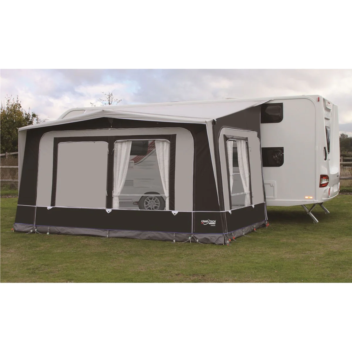 Camptech Count DL Porch Awning 400x240cm With Fibre Frame - Image 3