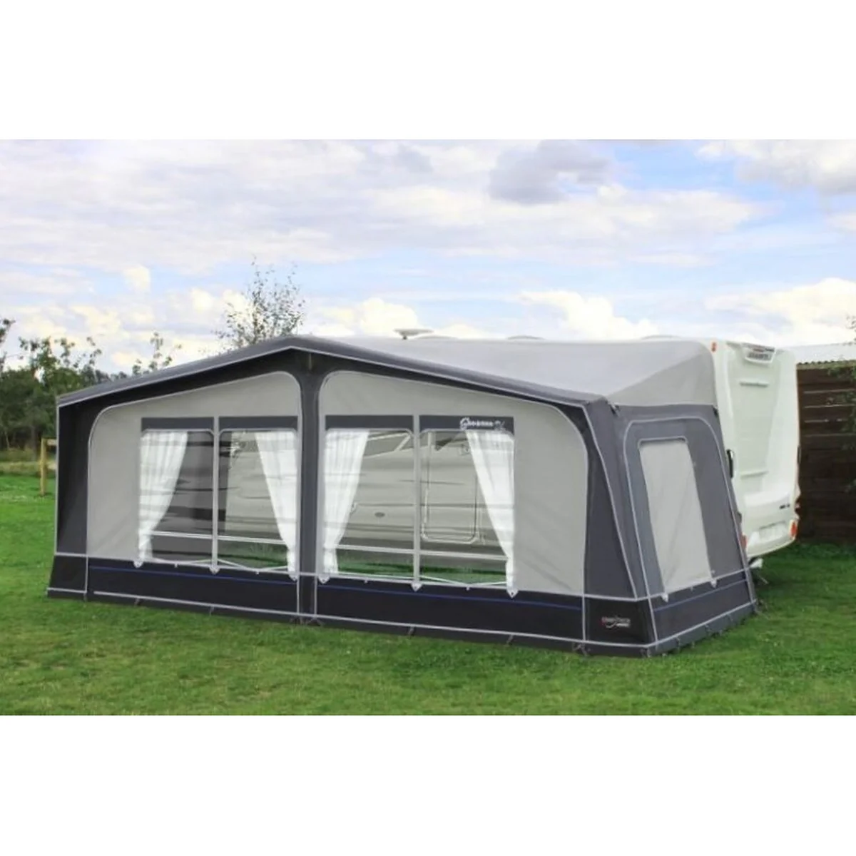 Camptech Savanna DL Fibre Frame Full Awning Traditional Seasonal for Caravans