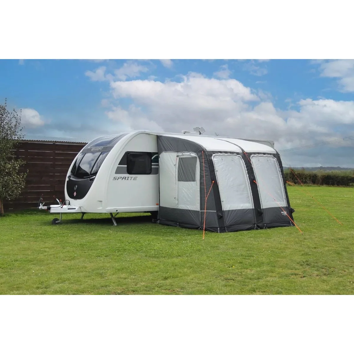 Camptech Starline 390 Air Inflatable Porch Awning Caravan Motorhome 390x250cm - Image 3