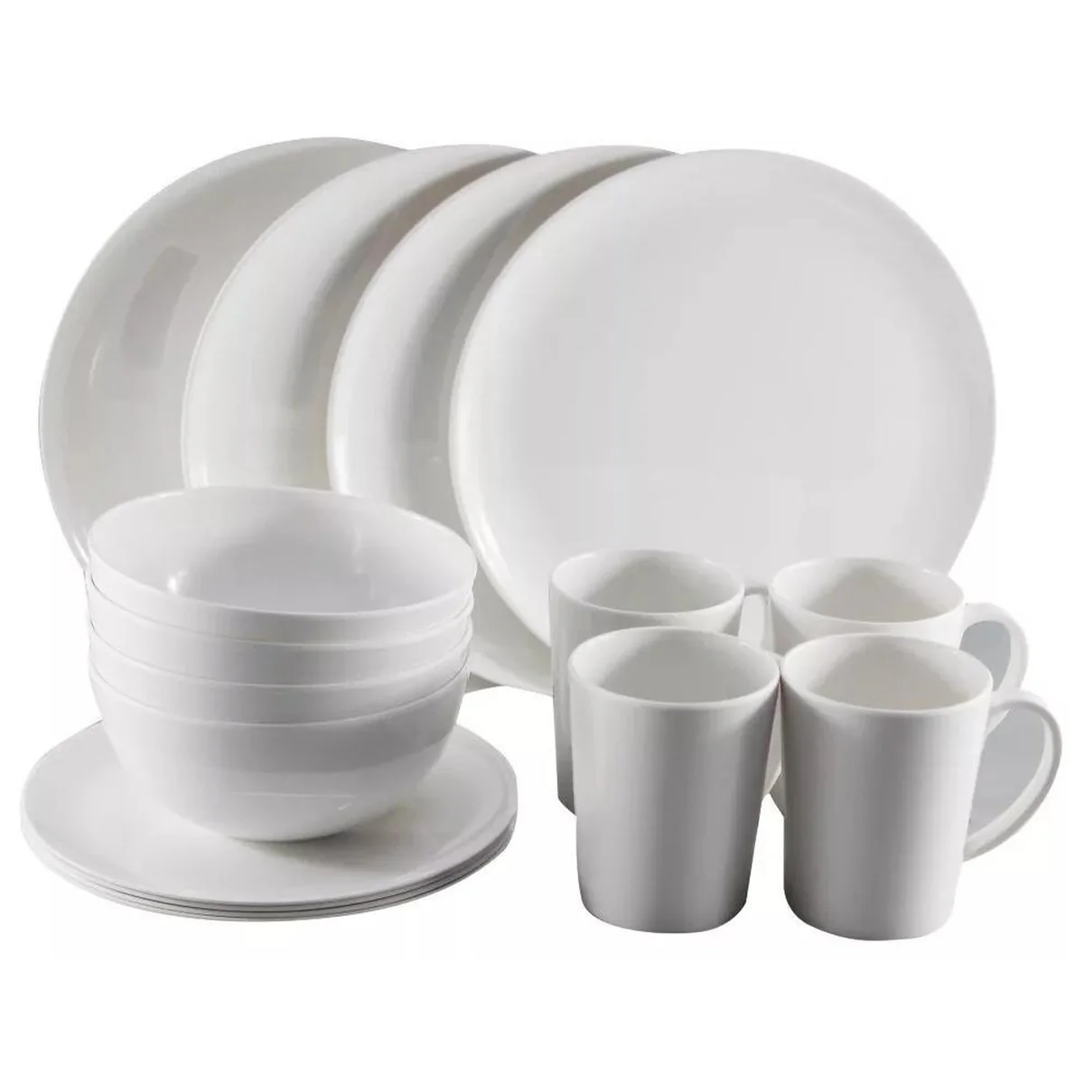 Camptech Victoria 16 Piece Melamine Picnicware Camping Dinner Set