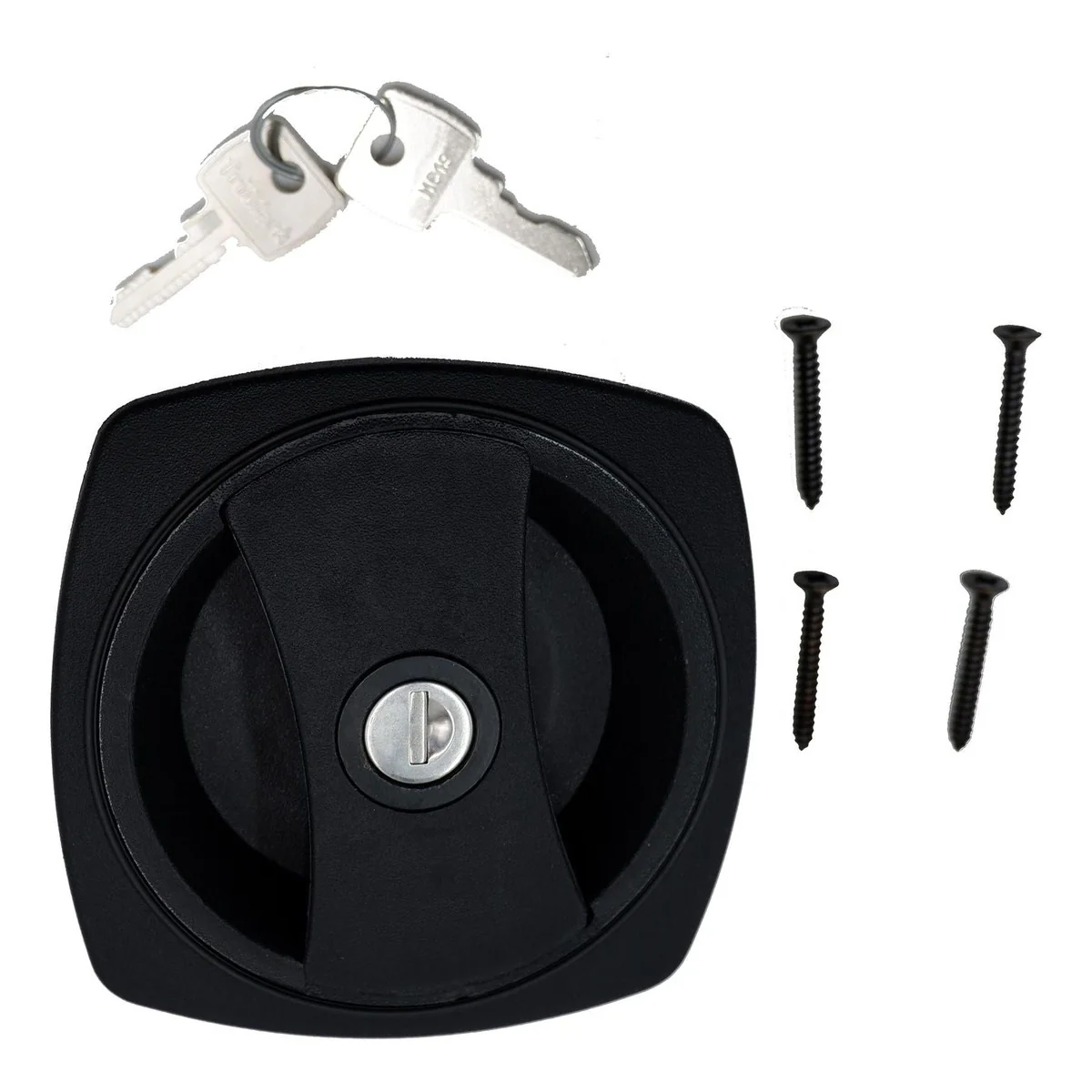 Caraloc 640 Caravan Motorhome Front Door Lock With Standard Barrel & 2 Keys - Image 2