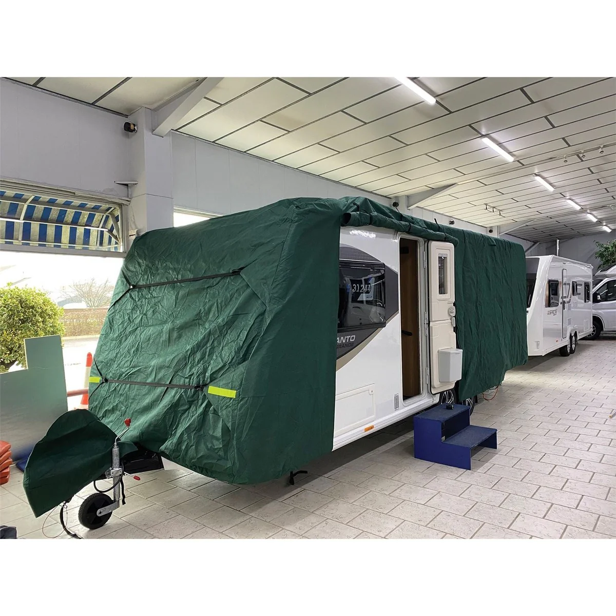 Caravan cover max (medium , 420 - 510 cm) green 4343G8 - Image 3
