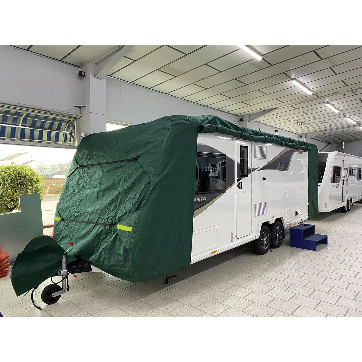 Caravan cover max (small , 360 - 420 cm) green 4342G8 - Image 7