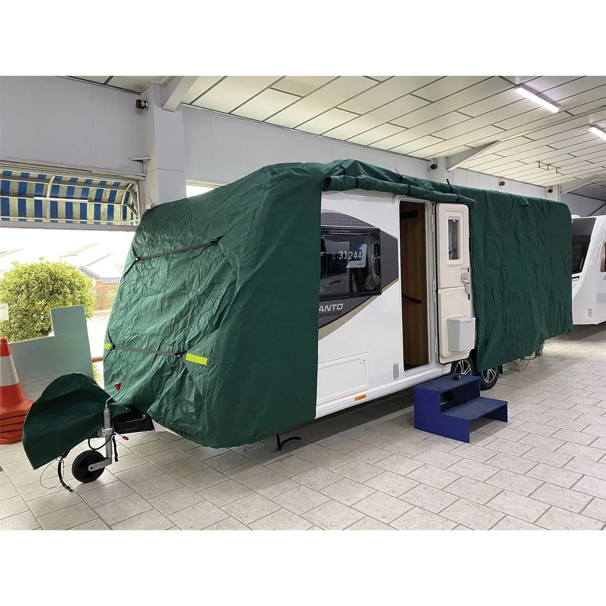 Caravan cover max (XXLarge , 630 - 690cm) green 4346G8 - Image 4