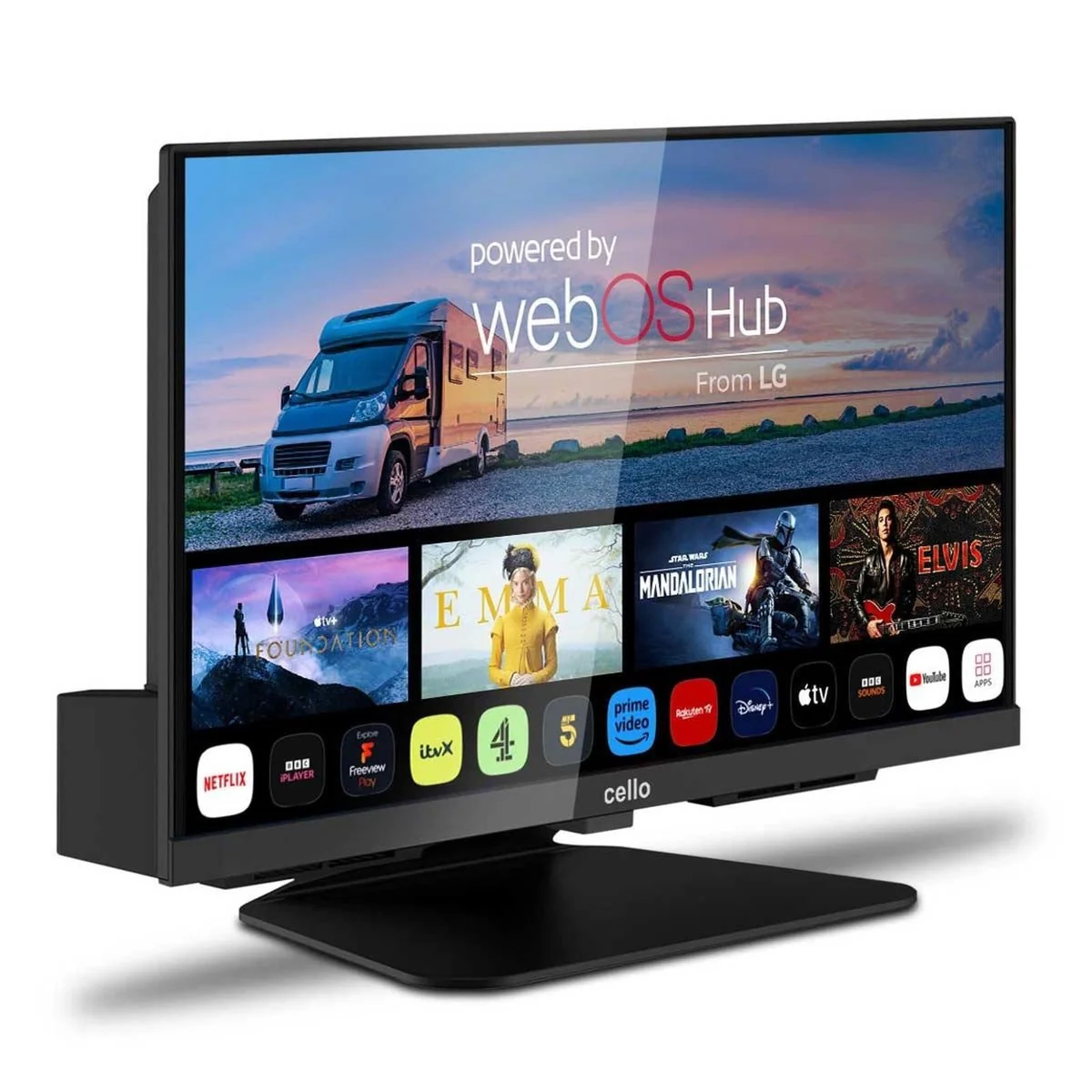 Cello 19" Smart WebOS 12V/230V Traveller TV with DVD & Perfect Pitch - Image 2