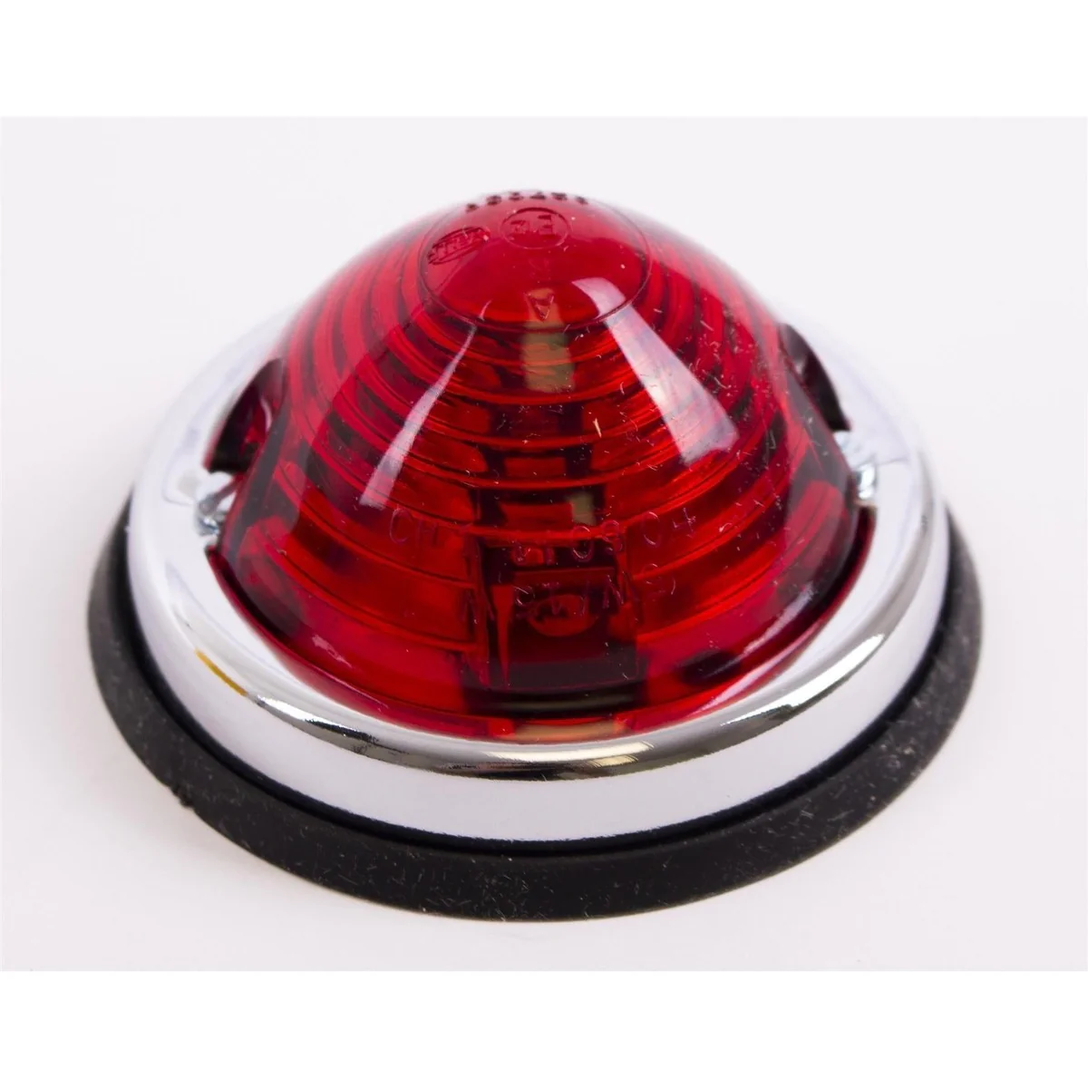 Classic Car Caravan Motorhome 70Mm Round Domed Red Rear Tail Marker Lamp Light