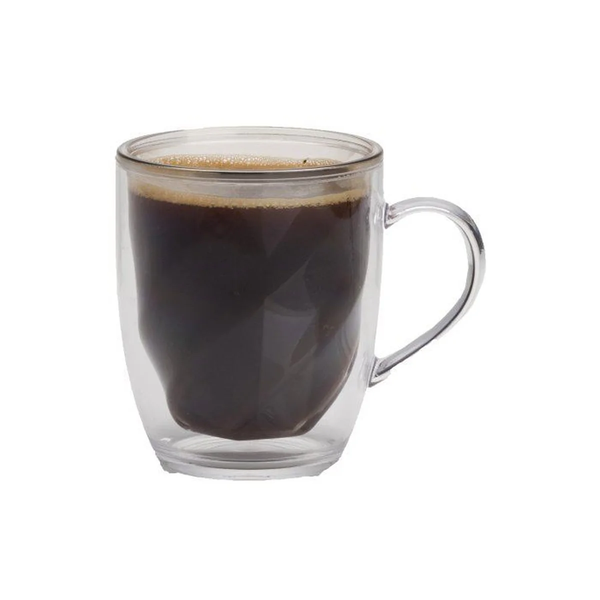 Clear Double Wall Mug - Image 2
