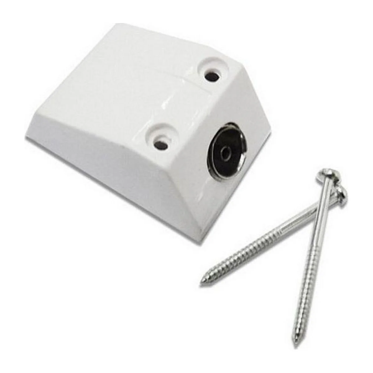 Co Axial Surface Outlet Box for Caravan/Motorhome Installations