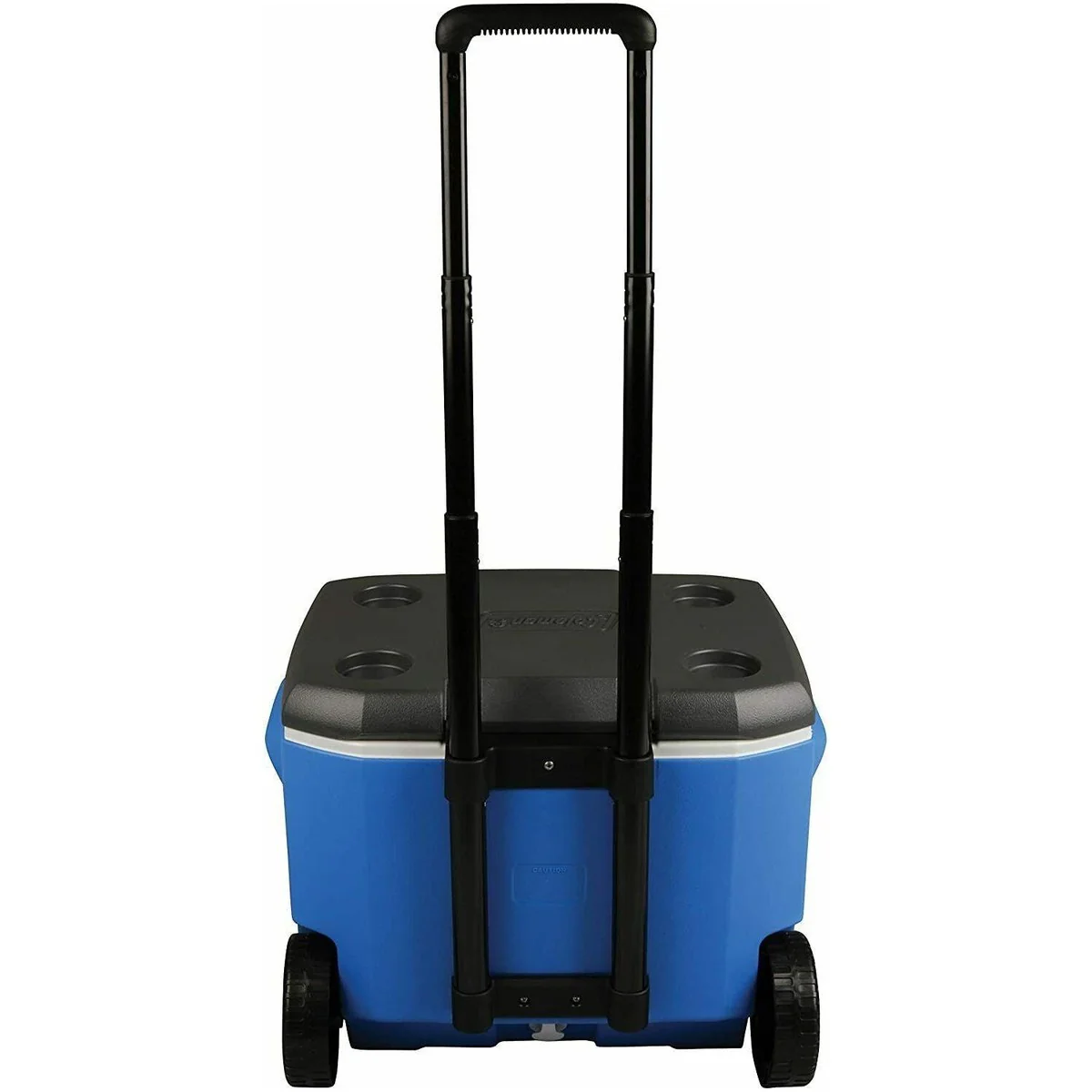 Coleman Blue 60QT Tricolour Wheeled Camping Cooler - Image 7