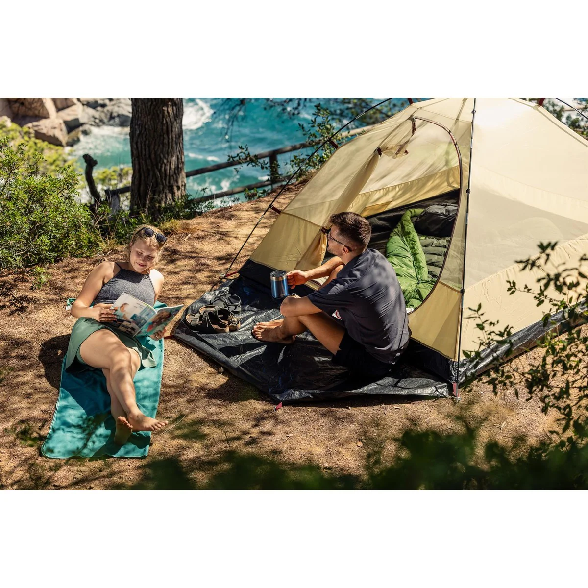 Coleman Darwin 3 Plus Summer Tent 3 Berth Dome Tent - Image 5