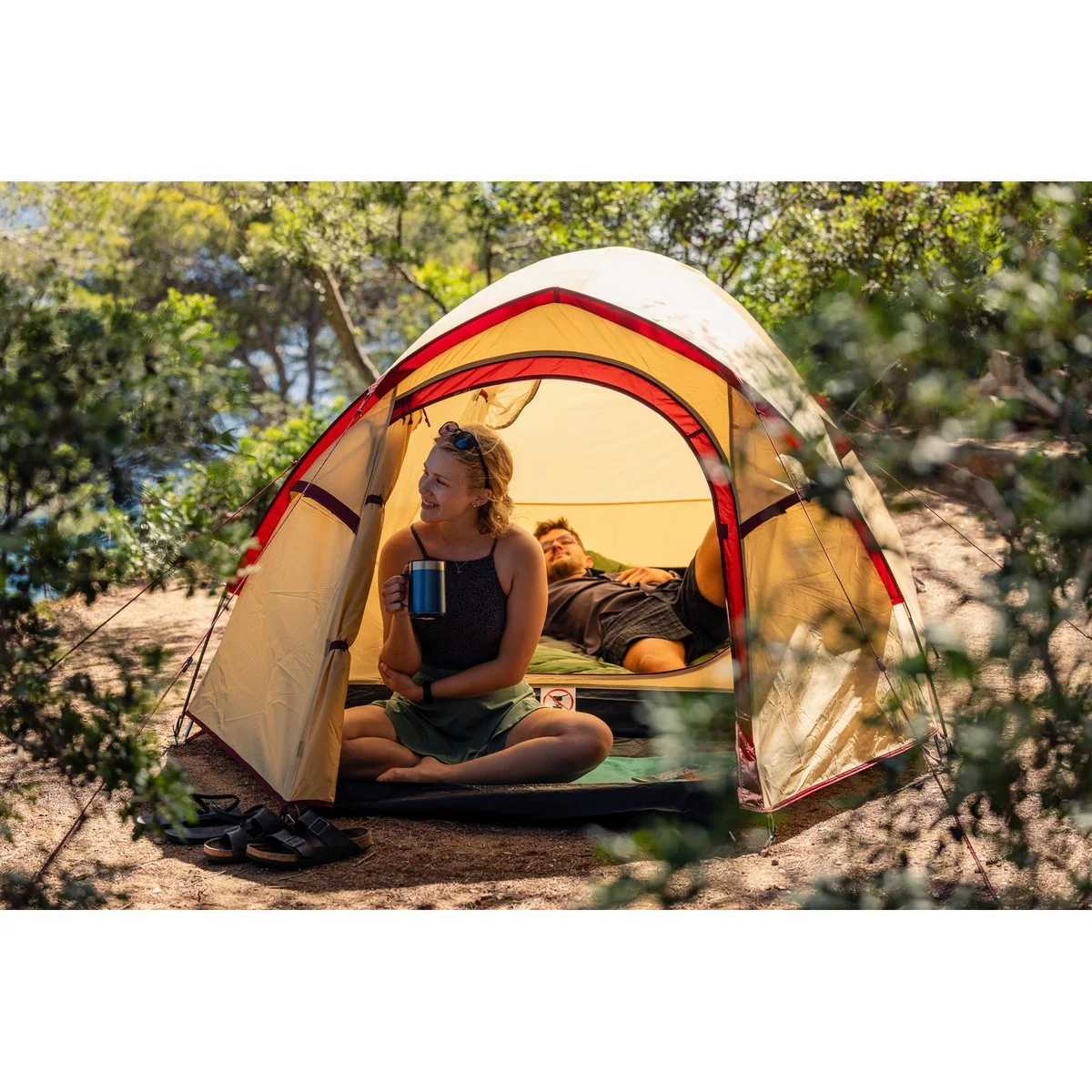 Coleman Darwin 3 Plus Summer Tent 3 Berth Dome Tent - Image 6