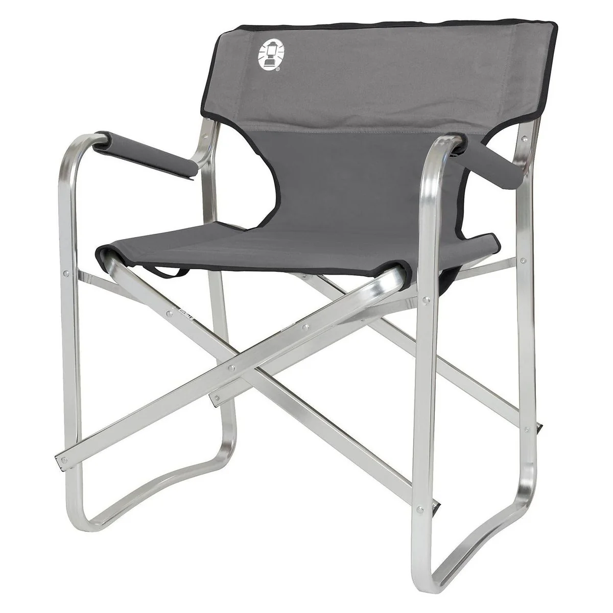 Coleman Deck Chair Aluminium Camping Garden Folding Beach Summer Caravan Seat